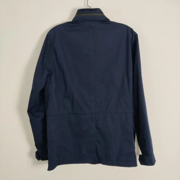 Michael Kors Men's Lightweight Jacket in Blue Size Medium Rain Jacket - Picture 5 of 13